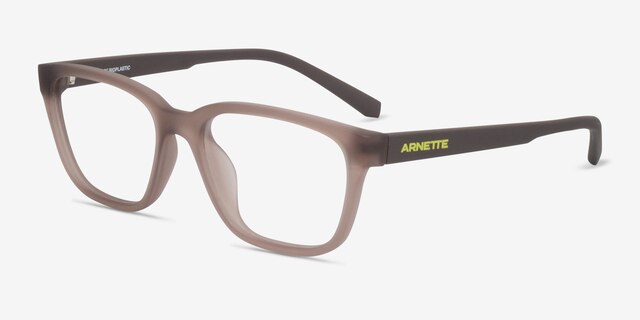 ARNETTE Pheobe Brown PlasticEyeglass Frames from EyeBuyDirect, Angle View