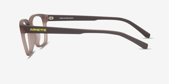 ARNETTE Pheobe Brown PlasticEyeglass Frames from EyeBuyDirect, Side View