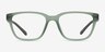 ARNETTE Pheobe Green PlasticEyeglass Frames from EyeBuyDirect, Front View