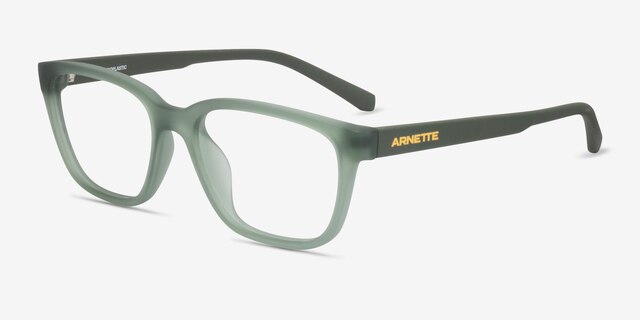 ARNETTE Pheobe Green PlasticEyeglass Frames from EyeBuyDirect, Angle View