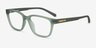 ARNETTE Pheobe Green PlasticEyeglass Frames from EyeBuyDirect, Angle View