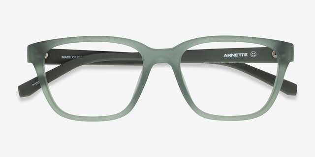 ARNETTE Pheobe Green PlasticEyeglass Frames from EyeBuyDirect, Closed View