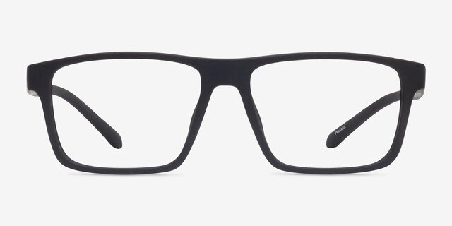ARNETTE Phamil Matte Black PlasticEyeglass Frames from EyeBuyDirect, Front View