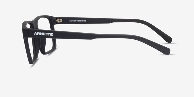 ARNETTE Phamil Matte Black PlasticEyeglass Frames from EyeBuyDirect, Side View