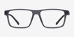 ARNETTE Phamil Gray PlasticEyeglass Frames from EyeBuyDirect, Front View