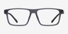ARNETTE Phamil Gray PlasticEyeglass Frames from EyeBuyDirect, Front View