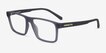 ARNETTE Phamil Gray PlasticEyeglass Frames from EyeBuyDirect, Angle View