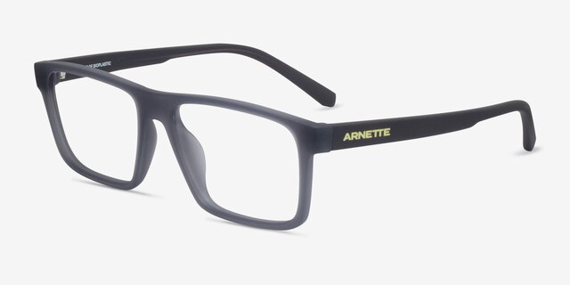 ARNETTE Phamil Gray PlasticEyeglass Frames from EyeBuyDirect, Angle View