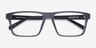 ARNETTE Phamil Gray PlasticEyeglass Frames from EyeBuyDirect, Closed View