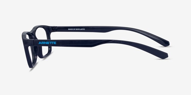 ARNETTE Kamaya Matte Navy PlasticEyeglass Frames from EyeBuyDirect, Side View