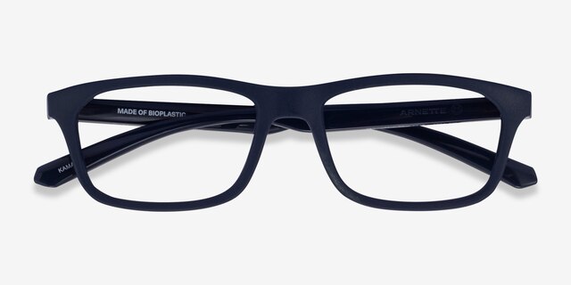 ARNETTE Kamaya Matte Navy PlasticEyeglass Frames from EyeBuyDirect, Closed View