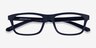 ARNETTE Kamaya Matte Navy PlasticEyeglass Frames from EyeBuyDirect, Closed View