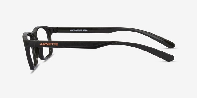 ARNETTE Kamaya Matte Gray PlasticEyeglass Frames from EyeBuyDirect, Side View