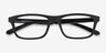 ARNETTE Kamaya Matte Gray PlasticEyeglass Frames from EyeBuyDirect, Closed View