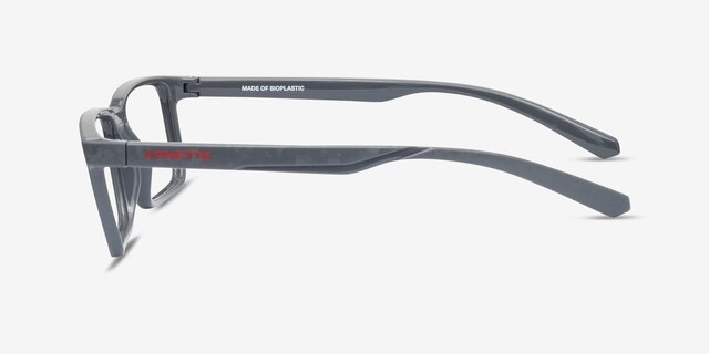 ARNETTE Koko Matte Gray Eco-friendlyEyeglass Frames from EyeBuyDirect, Side View