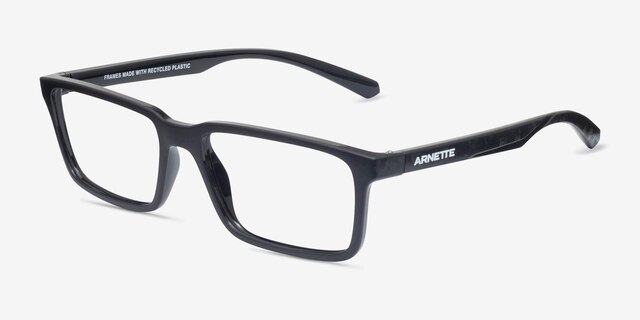 ARNETTE Koko Shiny Black Eco-friendlyEyeglass Frames from EyeBuyDirect, Angle View
