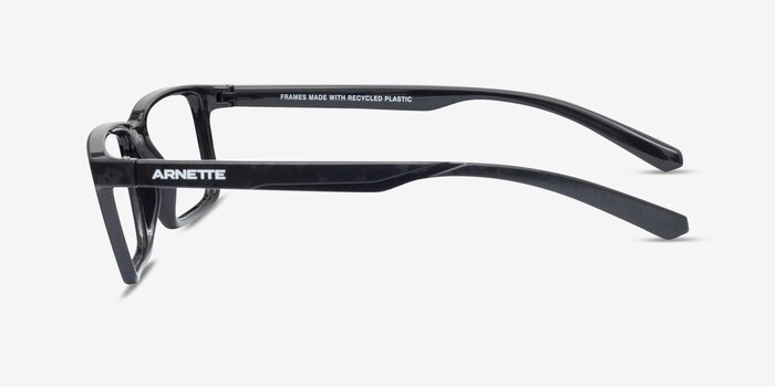 ARNETTE Koko Shiny Black Éco-responsable Montures de lunettes de vue d'EyeBuyDirect