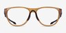 Oakley Admission A Orange PlasticEyeglass Frames from EyeBuyDirect, Front View