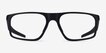 Oakley Bat Flip Black PlasticEyeglass Frames from EyeBuyDirect, Front View