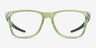 Oakley Centerboard Clear Green PlasticEyeglass Frames from EyeBuyDirect, Front View