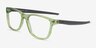 Oakley Centerboard Clear Green PlasticEyeglass Frames from EyeBuyDirect, Angle View