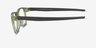 Oakley Centerboard A Clear Green PlasticEyeglass Frames from EyeBuyDirect, Side View