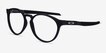 Oakley Exchange R Black PlasticEyeglass Frames from EyeBuyDirect, Angle View