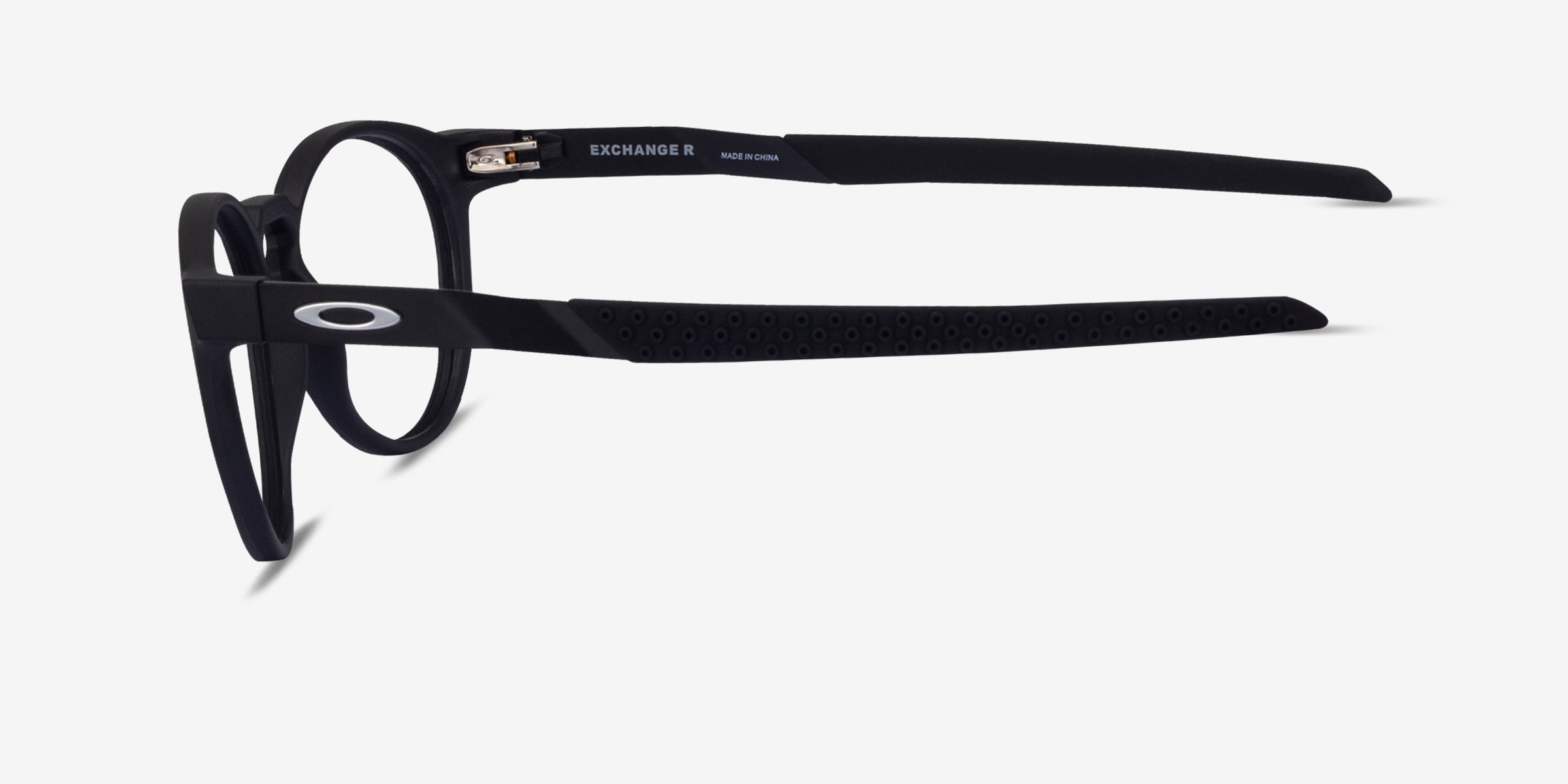 Oakley Exchange R - Round Black Frame Glasses For Men Oakley Exchange R - Round Black Frame Glasses For Men