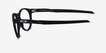 Oakley Exchange R Black PlasticEyeglass Frames from EyeBuyDirect, Side View