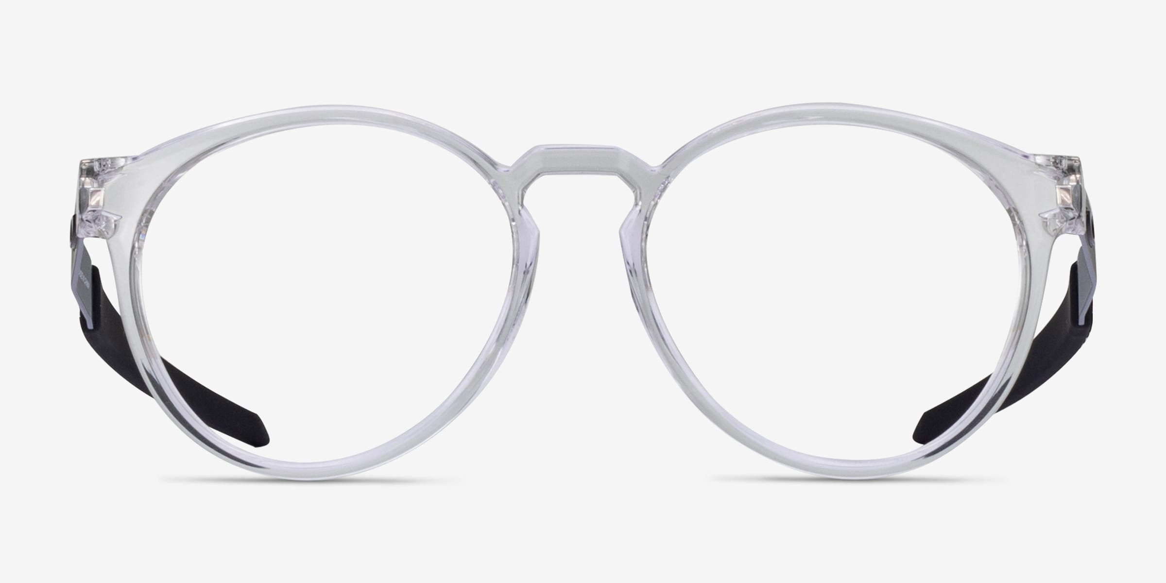 Oakley Exchange R - Round Black Frame Glasses For Men Oakley Exchange R - Round Black Frame Glasses For Men