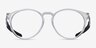 Oakley Exchange R Clear PlasticEyeglass Frames from EyeBuyDirect, Front View
