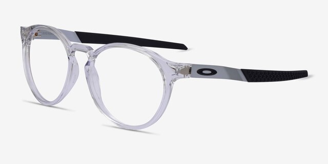 Oakley Exchange R Clear PlasticEyeglass Frames from EyeBuyDirect, Angle View