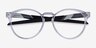 Oakley Exchange R Clear PlasticEyeglass Frames from EyeBuyDirect, Closed View