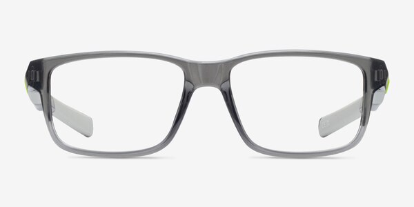 Oakley Field Day Transparent Gray Plastic Eyeglass Frames