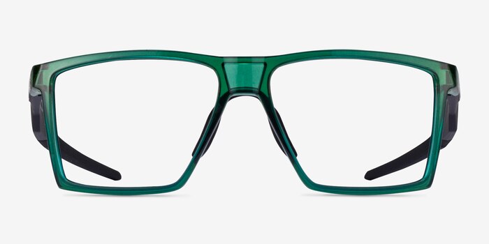 Oakley Futurity Clear Green Plastic Eyeglass Frames from EyeBuyDirect