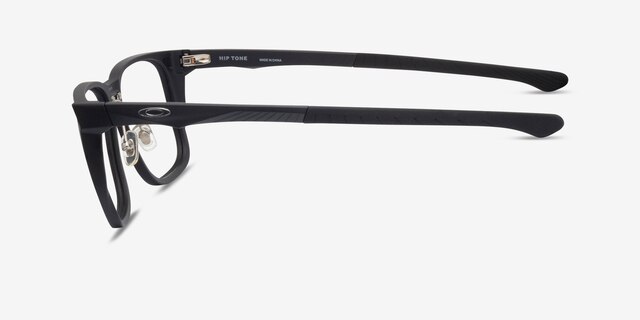 OAKLEY Hip Tone Black PlasticEyeglass Frames from EyeBuyDirect, Side View