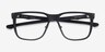 OAKLEY Hip Tone Black PlasticEyeglass Frames from EyeBuyDirect, Closed View