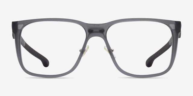 OAKLEY Hip Tone Gray PlasticEyeglass Frames from EyeBuyDirect, Front View