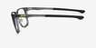 OAKLEY Hip Tone Gray PlasticEyeglass Frames from EyeBuyDirect, Side View