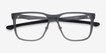 OAKLEY Hip Tone Gray PlasticEyeglass Frames from EyeBuyDirect, Closed View