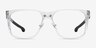 OAKLEY Hip Tone Clear PlasticEyeglass Frames from EyeBuyDirect, Front View