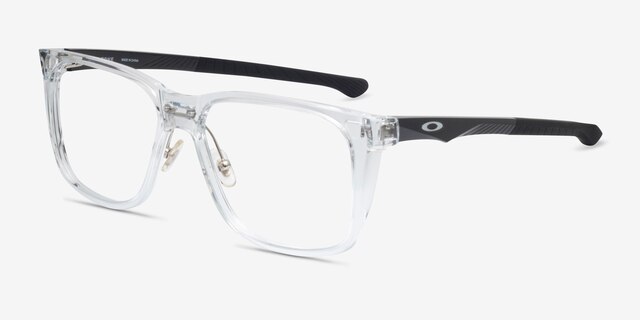 OAKLEY Hip Tone Clear PlasticEyeglass Frames from EyeBuyDirect, Angle View