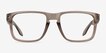 Oakley Holbrook RX Clear Brown PlasticEyeglass Frames from EyeBuyDirect, Front View