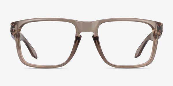 Oakley Holbrook Rx Clear Brown Plastic Eyeglass Frames