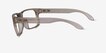 Oakley Holbrook RX Clear Brown PlasticEyeglass Frames from EyeBuyDirect, Side View