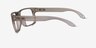 Oakley Holbrook Rx Clear Brown PlasticEyeglass Frames from EyeBuyDirect, Side View