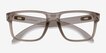 Oakley Holbrook RX Clear Brown PlasticEyeglass Frames from EyeBuyDirect, Closed View