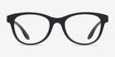 Oakley Humbly A Matte Black PlasticEyeglass Frames from EyeBuyDirect, Front View