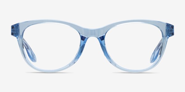 Oakley Humbly A Transparent Blue Plastic Eyeglass Frames