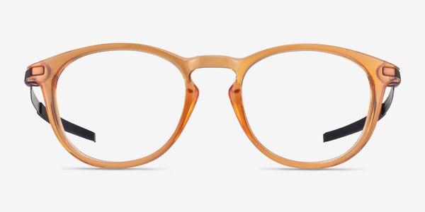 Oakley Pitchman R Clear Orange Plastic Eyeglass Frames